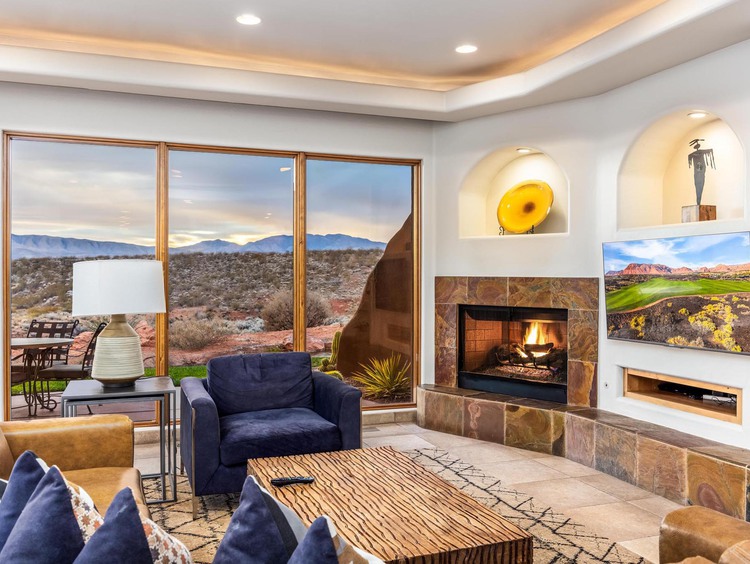Living room in 3 bedroom casita