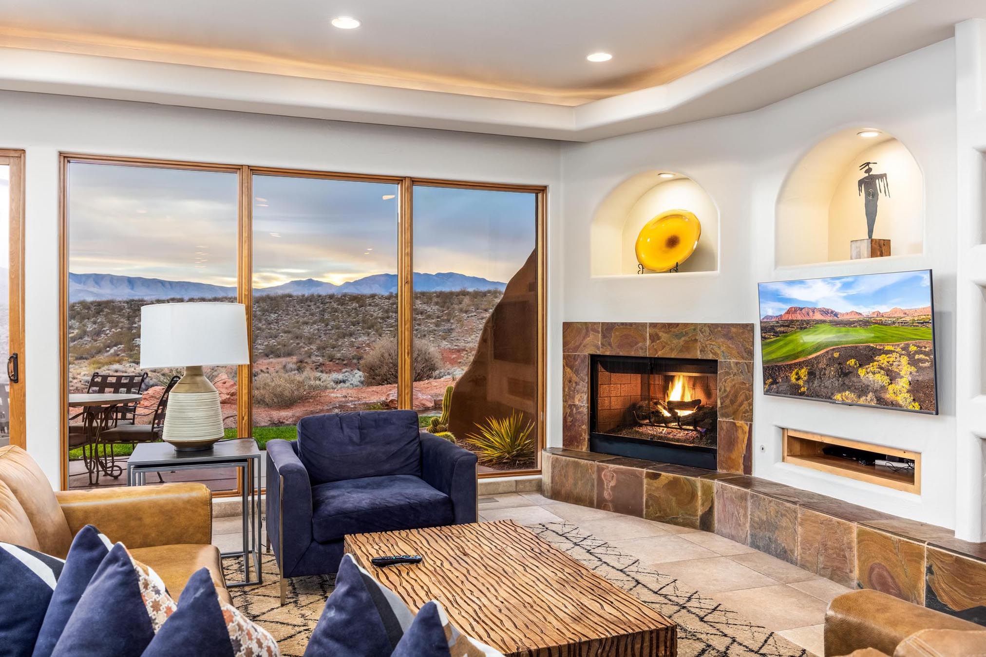 Living room in 3 bedroom casita