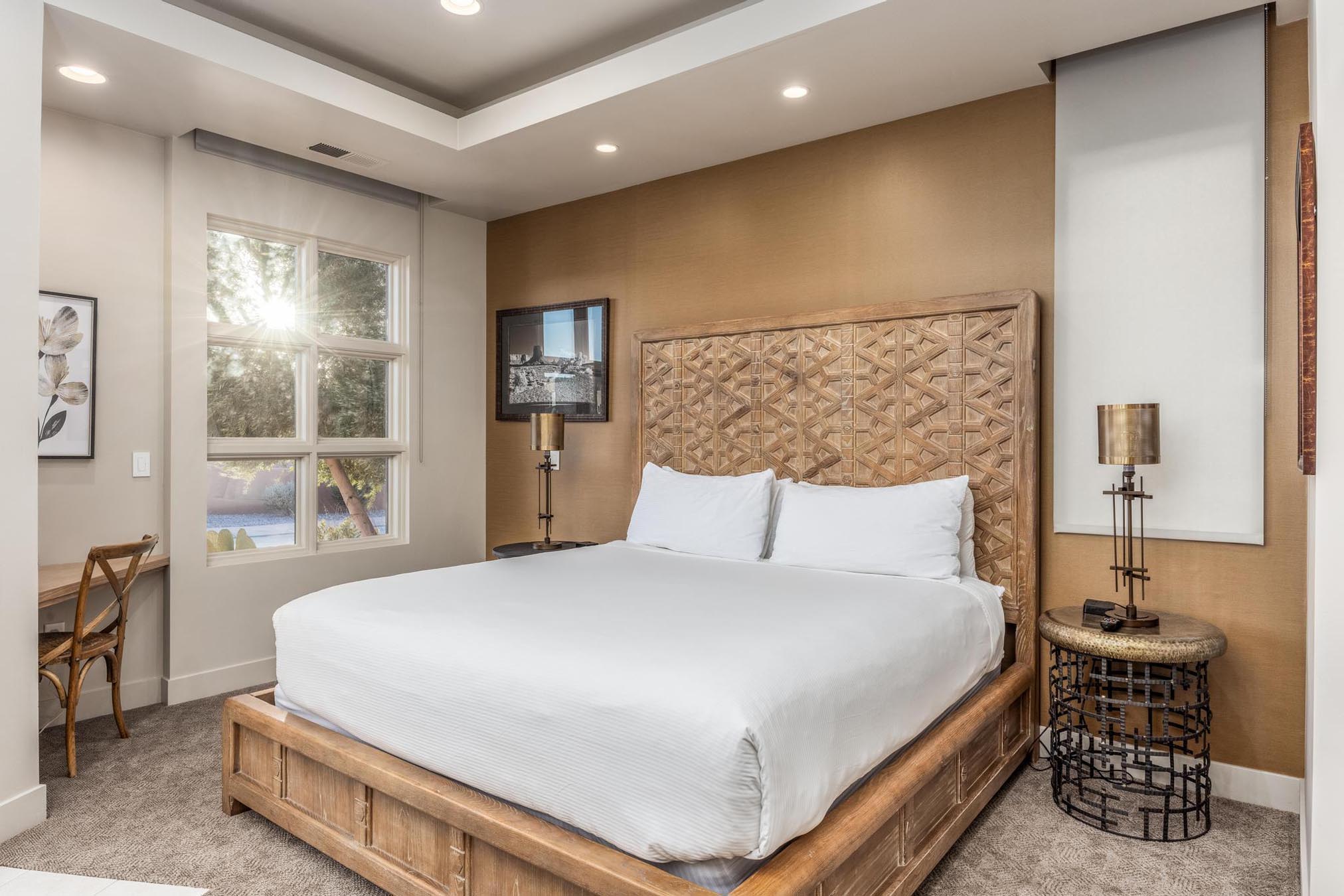 King bed