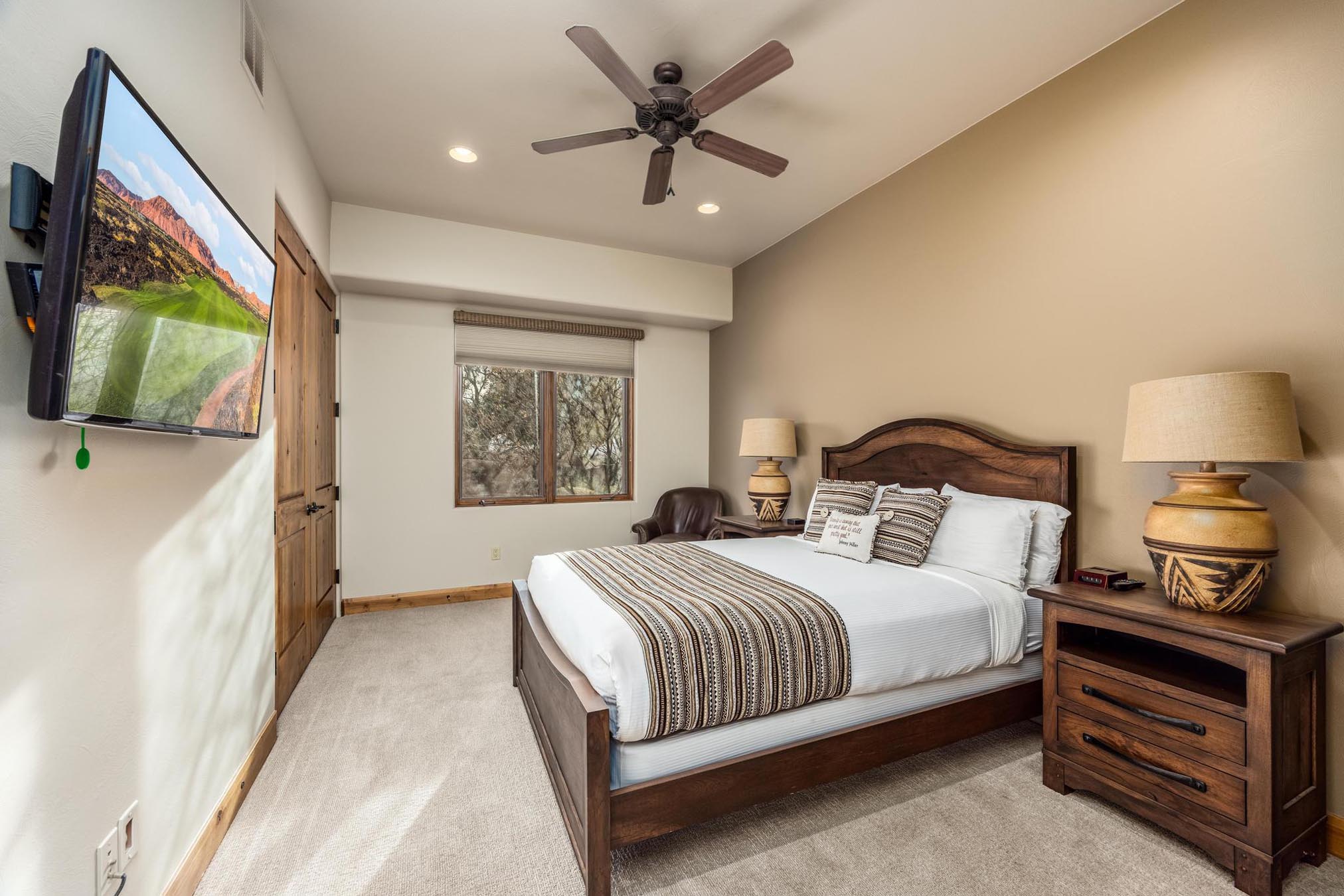 king bed