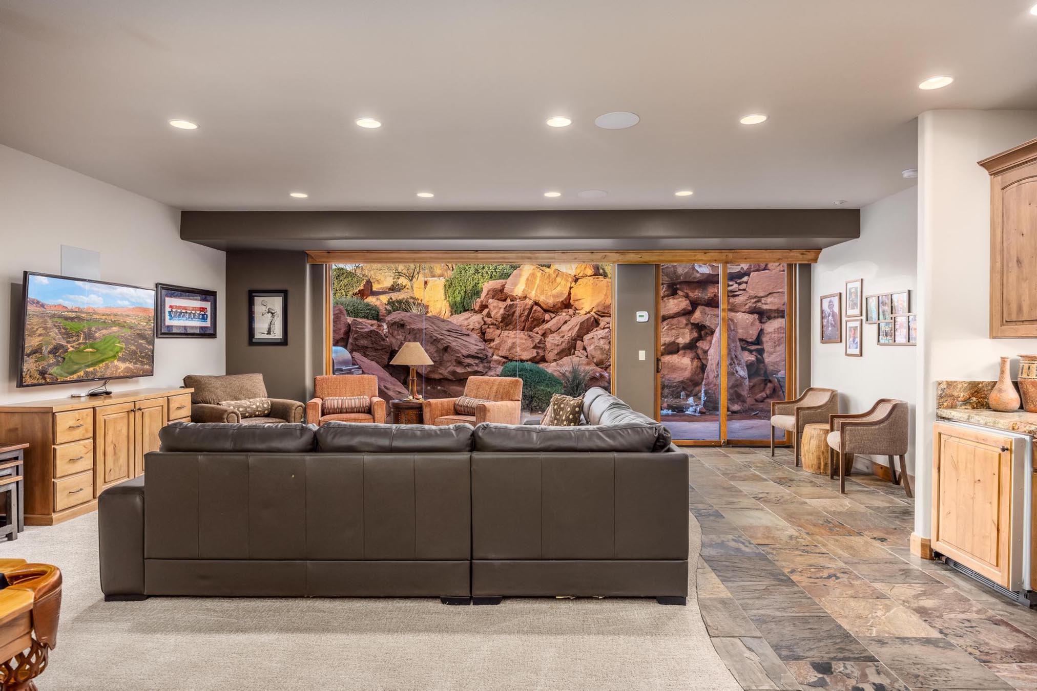 Living room area