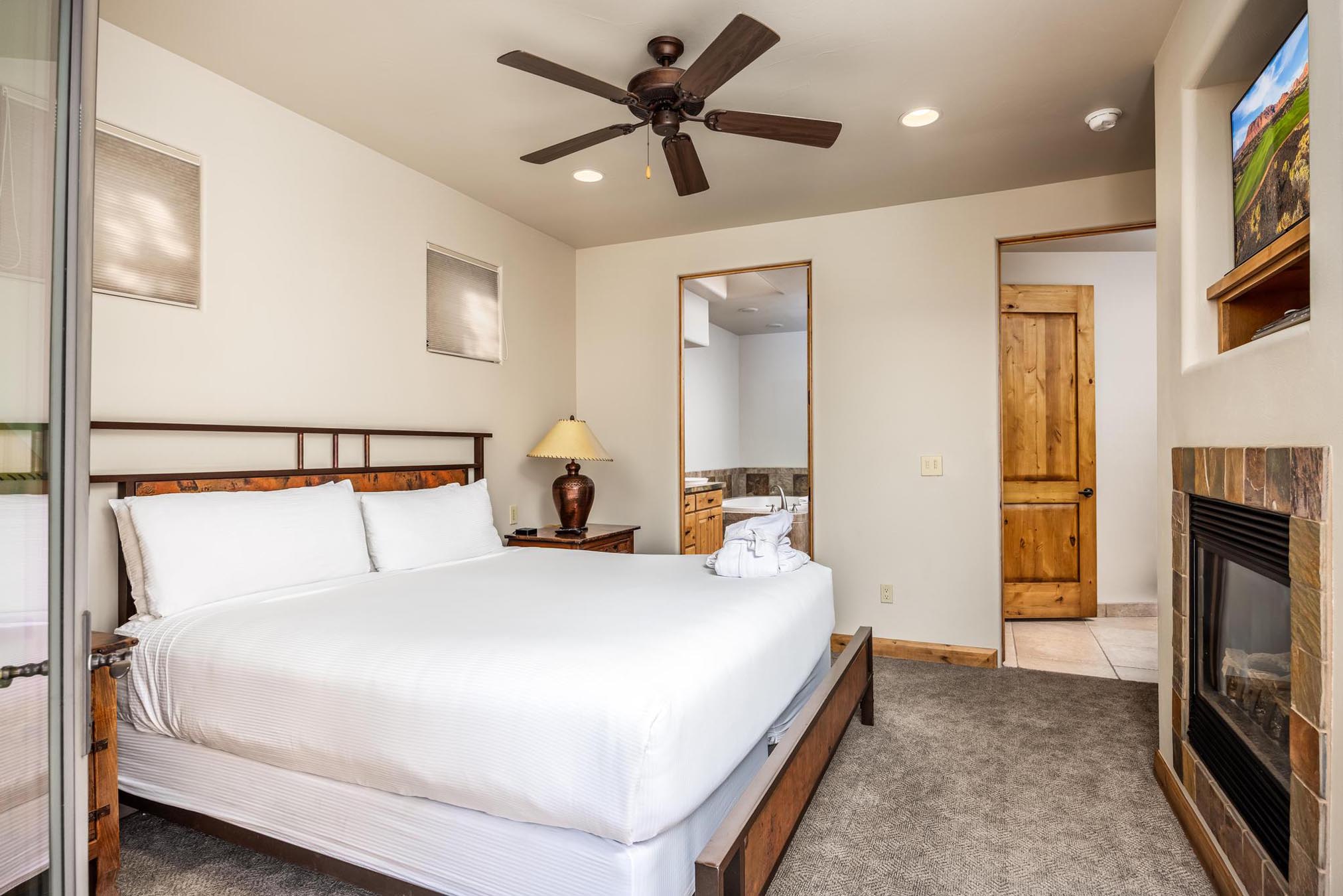 bed in suite