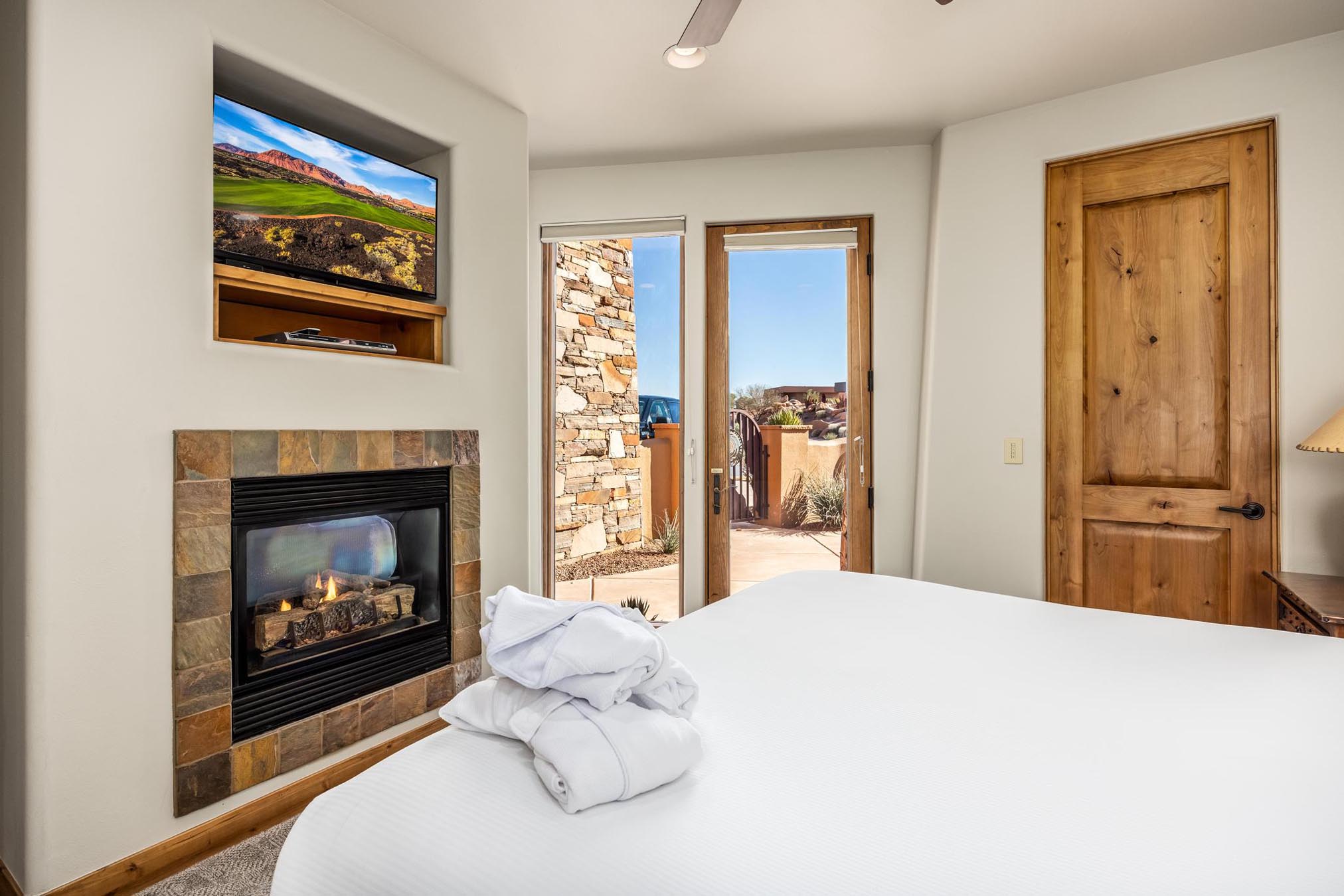 Interior of one bedroom suite